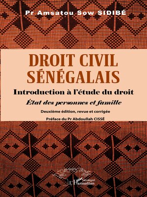 cover image of Droit civil sénégalais